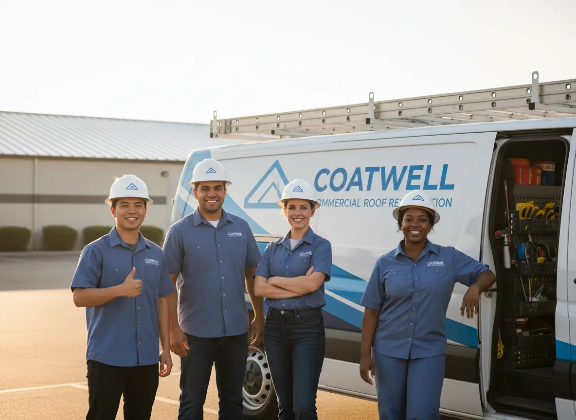 Commercial roof coating company in Brussels, WI